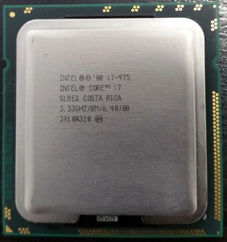Процессор s1366 Intel Core i7-975, 3,33-3,6 МГц, 4-8 core, 130W Б/У