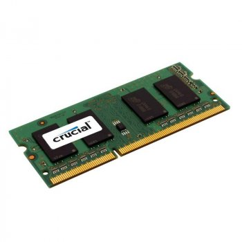 Оперативная память 8 ГБ, DDR3L, для ноутбуков, Crucial (1600 МГц, 1.35 В, CL11, CT8G3S160BM.M16FN Б/У