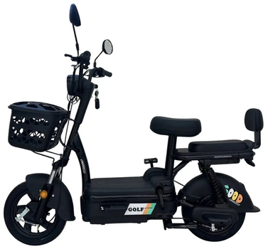 Электроскутер E-Titan Golf 14" Black 20 Ah до 55-80 км