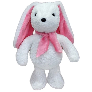 Игрушка мягконабивная Зайка Масик розовый 32см, МС080501-17
