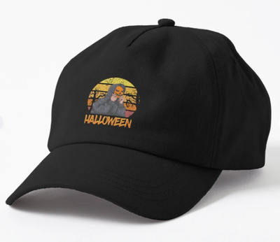 Кепка Унісекс Malfini з принтом Halloween Хеллоуїн Чорний