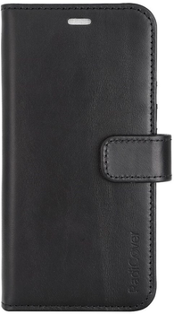 Etui z klapką RadiCover Radiation Protection Wallet Vegan Leather 2in1 do Apple iPhone 14 Pro Exclusive Black (5712869102751)