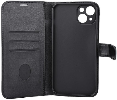 Etui z klapką RadiCover Radiation Protection Wallet Vegan Leather do Apple iPhone 15 Plus Black (5712869102898)