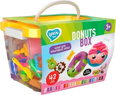 Zestaw z masą plastyczną i akcesoriami Lovin Maxi Box 70109 (4820199475078)