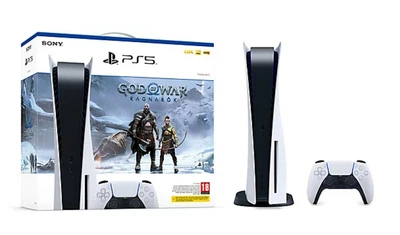Приставка Sony PlayStation 5 825 Gb White + God of War Ragnarok