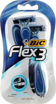 Чоловічий станок для гоління Bic "Flex 3" - 3 шт