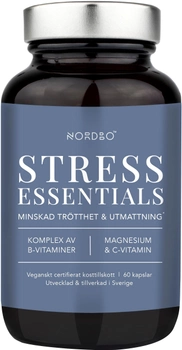 Вітамінно-мінеральний комплекс Nordbo Stress Essentials 60 капсул (7350076867377)
