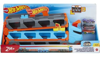 Wyścigowy transporter Hot Wheels 2 w 1 (0194735048991)