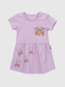 Платье для девочки Baby Show 13151 80 см Сиреневый