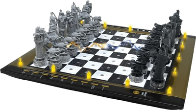 Szachy elektroniczne Lexibook Harry Potter Electronic Chess Game z efektami świetlnymi (3380743096001)