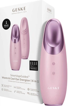 Энерджайзер для глаз GESKE Warm & Cool Eye Energizer 6 в 1 розовый