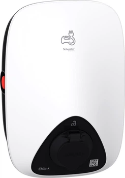 Зарядная станция Schneider Electric EVlink Home 32A 1Ф (7.4кВт) с розеткой T2 (EVH4S07N2)