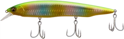 Воблер Megabass Kanata Ayu SW F 160 мм 30 г GG Gold Lime Rainbow (26590655)