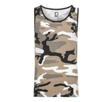 Тактична майка, футболка без рукавів армійська 100% бавовни Brandit Tank Top Urban L