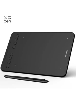 Графический планшет для рисования XPPen Deco mini 7 рабочая область 17,78 х 11,11 см Черный
