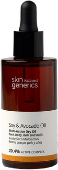Олія для тіла Skin Generics Soy & Avocado Multi-Active Dry 20.4 50 мл (8436559351171)