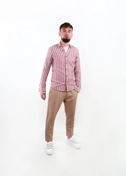 Сорочка чоловіча MTP L Рожевий (CIL-SL1758-Pink)