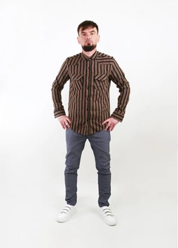 Рубашка MTP L Коричневый (CIL-EX1331-Brown)