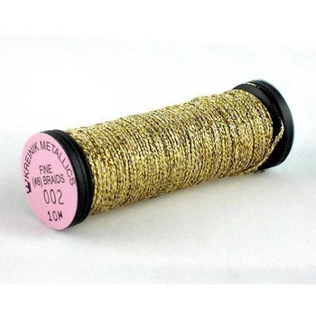 Металізована нитка Kreinik #8 Braid Золотий (002)