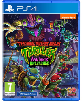 Гра PS4 Teenage Mutant Ninja Turtles: Mutants Unleashed (Blu-ray диск) (5061005353299)