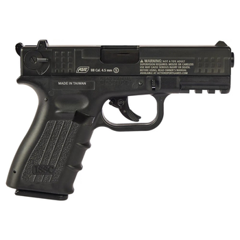 Пистолет пневматический ASG ISSC M22 (4,5mm), черный