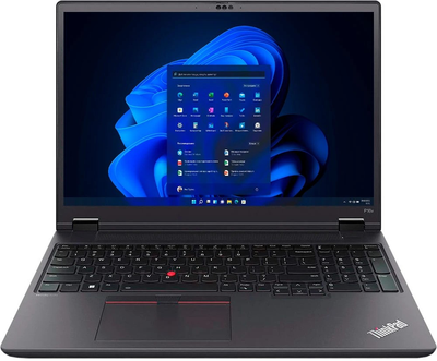 Ноутбук Lenovo ThinkPad P16v Gen 1 (21FC000EMH) Thunder Black