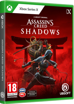 Гра Xbox Series X Assassin’s Creed Shadows - Standard Edition (Blu-ray диск) (3307216294122)
