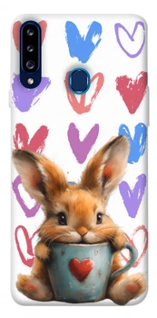 TPU чохол Demsky Animals love 1 для Samsung Galaxy A20s