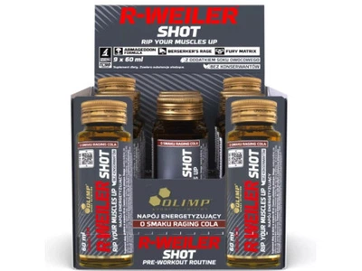 Предтренировочный комплекс Olimp R-WEILER Shot 9 шт по 60 мл Вкус Кола