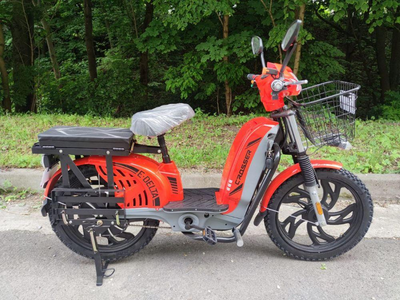 Електровелосипед Crosser E-Delta (800W; 60V-15Ah) помаранчевий