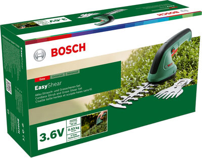 Акумуляторний кущоріз Bosch EasyShear (4059952615547)