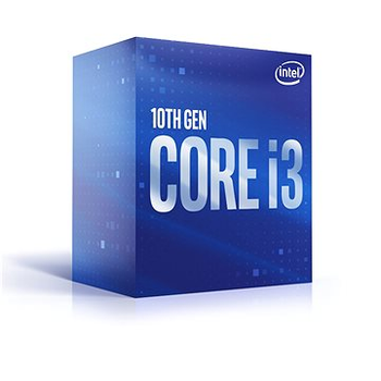 Процесор Intel Core i3 (LGA1200) i3-10300, Box, 4x3.7 GHz (Turbo Boost 4.4 GHz), L3 8Mb, UHD Graphics 630 (1150 MHz), Comet Lake, 14 nm, TDP 65W (BX80
