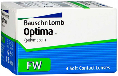 Контактні лінзи Bausch&Lomb OPTIMA FW BC=8.4 DIA=14.0 PWR=-4.50 4 лінзи