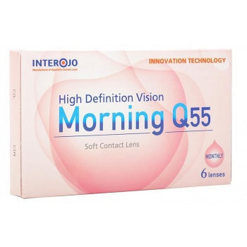 Контактні лінзи Interojo Morning Q 55 UV BC=8.6 DIA=14.2 PWR=-15.50 1 лінза