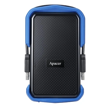 Внешний жесткий диск 1 TB Apacer AC631 Black/Blue (AP1TBAC631U-1)