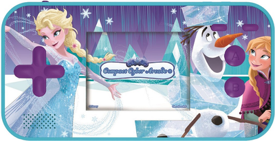 Портативная консоль Lexibook Disney Frozen Handheld Console Compact Cyber Arcade 150 в 1 (3380743085098)