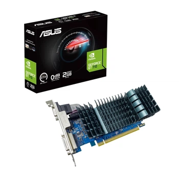 Видеокарта ASUS GeForce GT 710 2GB DDR3 EVO silent (GT710-SL-2GD3-BRK-EVO)