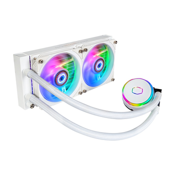 Система водяного охлаждения CoolerMaster MasterLiquid PL240 Flux White Edition (MLY-D24M-A23PZ-RW)