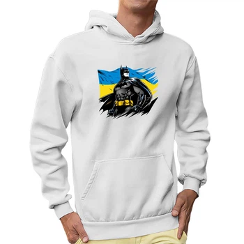 Худі чоловіче Ray "Бетмен захисник України" 3XL Білий (MD-26-8751-29-11)