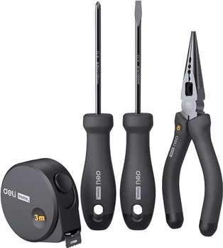 Набор инструментов Deli Household Tool 4 предмета (HT0004)