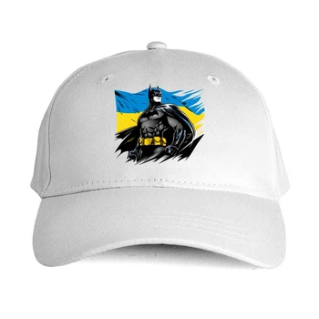 Кепка MALFINI "Бетмен захисник України" U Білий (MD-31-8756-38-11)