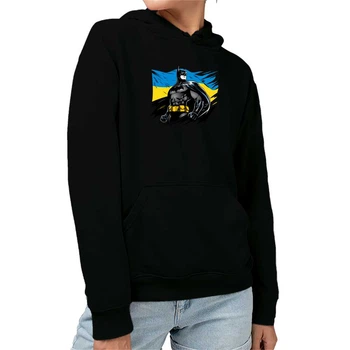 Худі жіноче JHK "Бетмен захисник України" XXL Чорний (MD-21-8746-28-14)