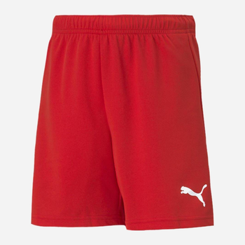 Дитячі шорти на резинці для хлопчика Puma teamRISE Short 70494301 116 см Червоні (4063699213683)