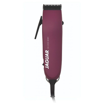Машинка для стрижки Jaguar CM2000 Berry для стрижки волос, с пивотным двигателем, 6 насадок (85608)