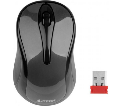 Мышь беспроводная A4Tech G3-280A Grey