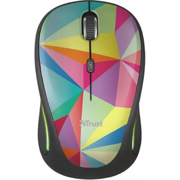 Мышь беспроводная Trust Yvi FX Wireless Mouse - geometrics (22337)