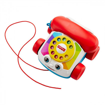 Игрушка-каталка Fisher-Price Веселый телефон (0887961516449)