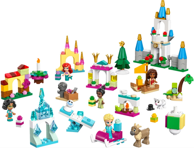 Kalendarz adwentowy LEGO Disney Kalendarz adwentowy na 2024 rok 253 elementy (43253)