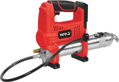 Smarownica YATO 600 cm³, akumulator. 18V, 62 MPa z giętkim aplikatorem - 76 cm (bez akumulatora) (YT-07021)