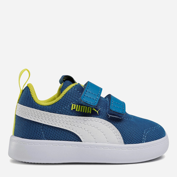 Дитячі кеди для хлопчика Puma Courtflex v2 Mesh V 37175907 25 (8UK) Сині (4063697721883)